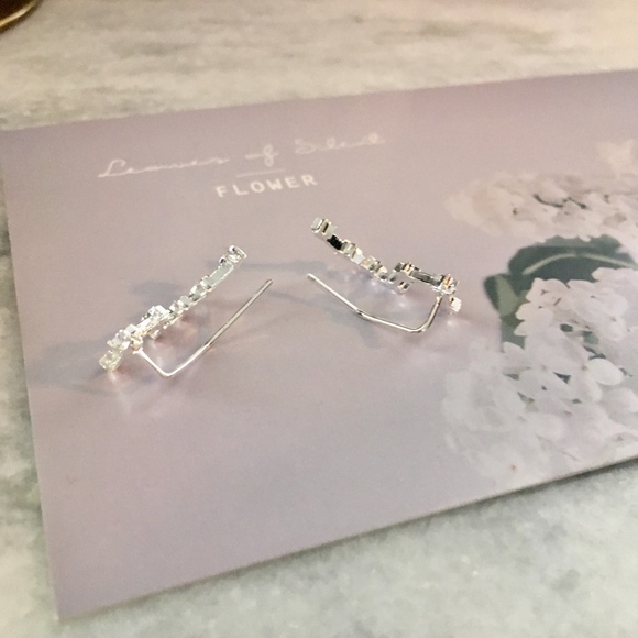 Big Dipper Constellation Star Climber Earrings - Picture 7 of 8